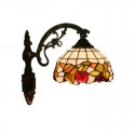 8 Inch European Stained Glass Wall Light