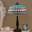 Mediterranean Stained Glass Mediterranean Style Table Lamp