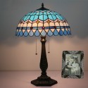 Mediterranean Stained Glass Mediterranean Style Table Lamp