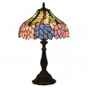 12 Inch European Stained Glass Table Lamp