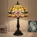 12 Inch European Stained Glass Table Lamp