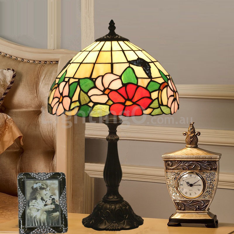 12 Inch European Stained Glass, Small 12 Inch Table Lamps