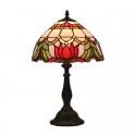 12 Inch European Stained Glass Table Lamp