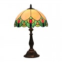 12 Inch American Stained Glass Table Lamp