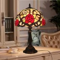 12 Inch European Stained Glass Table Lamp