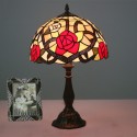 12 Inch European Stained Glass Table Lamp