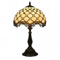 12 Inch European Stained Glass Palace Style Table Lamp