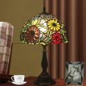 12 Inch Rural Stained Glass Table Lamp