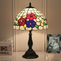 12 Inch European Stained Glass Table Lamp