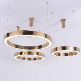 1 Light Modern / Contemporary Steel Pendant Light with Acrylic Shade