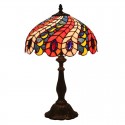 12 Inch European Stained Glass Table Lamp