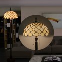 16 Inch European Stained Glass Floor Lamp