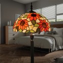 16 Inch European Retro Stained Glass Floor Lamp