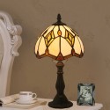 8 Inch European Stained Glass Table Lamp