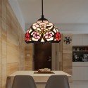 16 Inch European Stained Glass Pendant Light