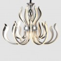 24 Light Acrylic Chandelier with Acrylic Shade