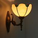 8 Inch European Stained Glass Wall Light