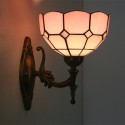 8 Inch European Stained Glass Wall Light