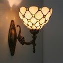 8 Inch European Stained Glass Wall Light