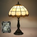 12 Inch European Stained Glass Table Lamp