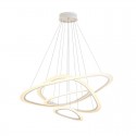 4 Light Aluminum Alloy Pendant Light with Acrylic Shade