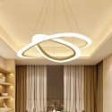 2 Light Aluminum Alloy Pendant Light with Acrylic Shade