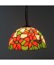 12 Inch European Stained Glass Sunflower Style Pendant Light