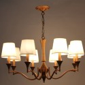 8 Light Candle Style Chandelier