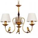 3 Light Modern Contemporary Rustic Retro Candle Style Chandelier