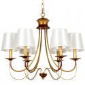 6 Light Rustic Mediterranean Style Modern Contemporary Candle Style Chandelier