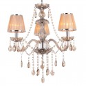 3 Light K9 Crystal Candle Style Chandelier