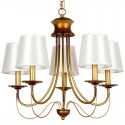 5 Light Rustic Mediterranean Style Modern Contemporary Candle Style Chandelier