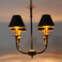 4 Light Retro Contemporary Candle Style Chandelier