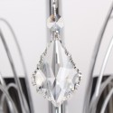 5 Light Contemporary K9 Crystal Candle Style Chandelier