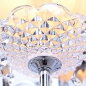 8 Light Contemporary K9 Crystal Candle Style Chandelier