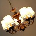 5 Light Retro Candle Style Chandelier
