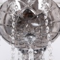 6 Light K9 Crystal Candle Style Chandelier