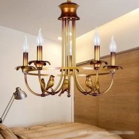 5 Light Retro Candle Style Chandelier