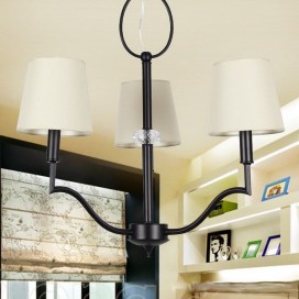 3 Light Modern Contemporary Candle Style Chandelier