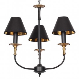 3 Light Retro Contemporary Hotel Candle Style Chandelier