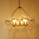 Fine Brass 9 Light Chandelier