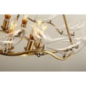 Fine Brass 9 Light Chandelier