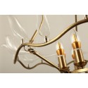 Fine Brass 9 Light Chandelier