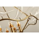 Fine Brass 9 Light Chandelier