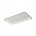 Modern Contemporary Rectangle Ultra-thin Aluminum Alloy Flush Mount Ceiling Light