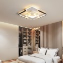 Modern Contemporary Square Aluminum Alloy Flush Mount Ceiling Light