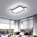 Modern Contemporary Rectangle Aluminum Alloy Flush Mount Ceiling Light