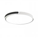 Modern Contemporary Round Stainless Steel Flush Mount Ceiling Light