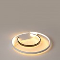 Modern Contemporary Round Aluminum Alloy Flush Mount Ceiling Light