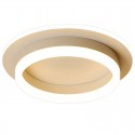 Modern Contemporary Round Stainless Steel Flush Mount Ceiling Light